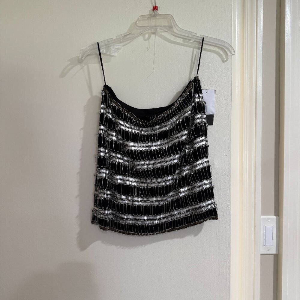 Jovani Safety Pin Mini Skirt